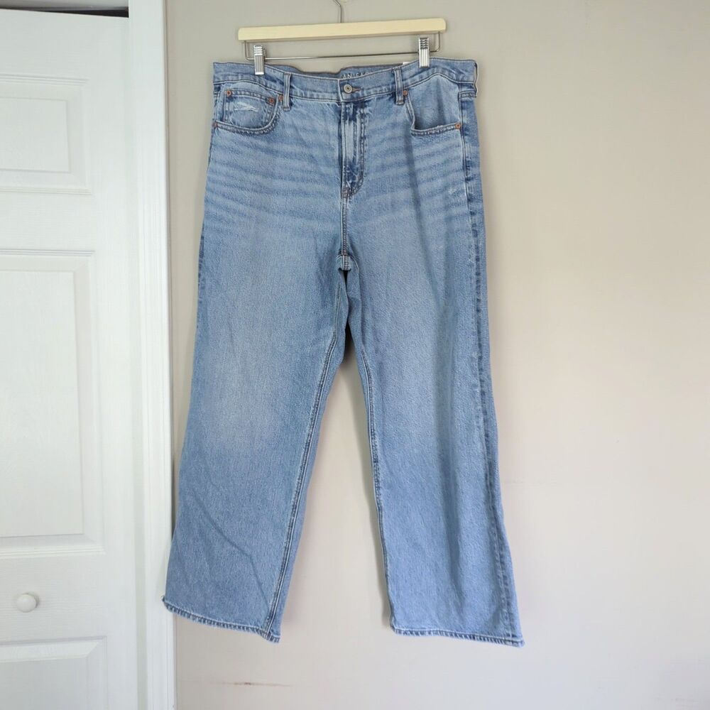 American Eagle NWT Women's Stovepipe Jeans Strigid Denim 16 High Rise